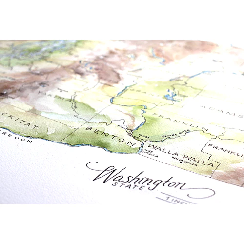 Washington State Print - Image 2