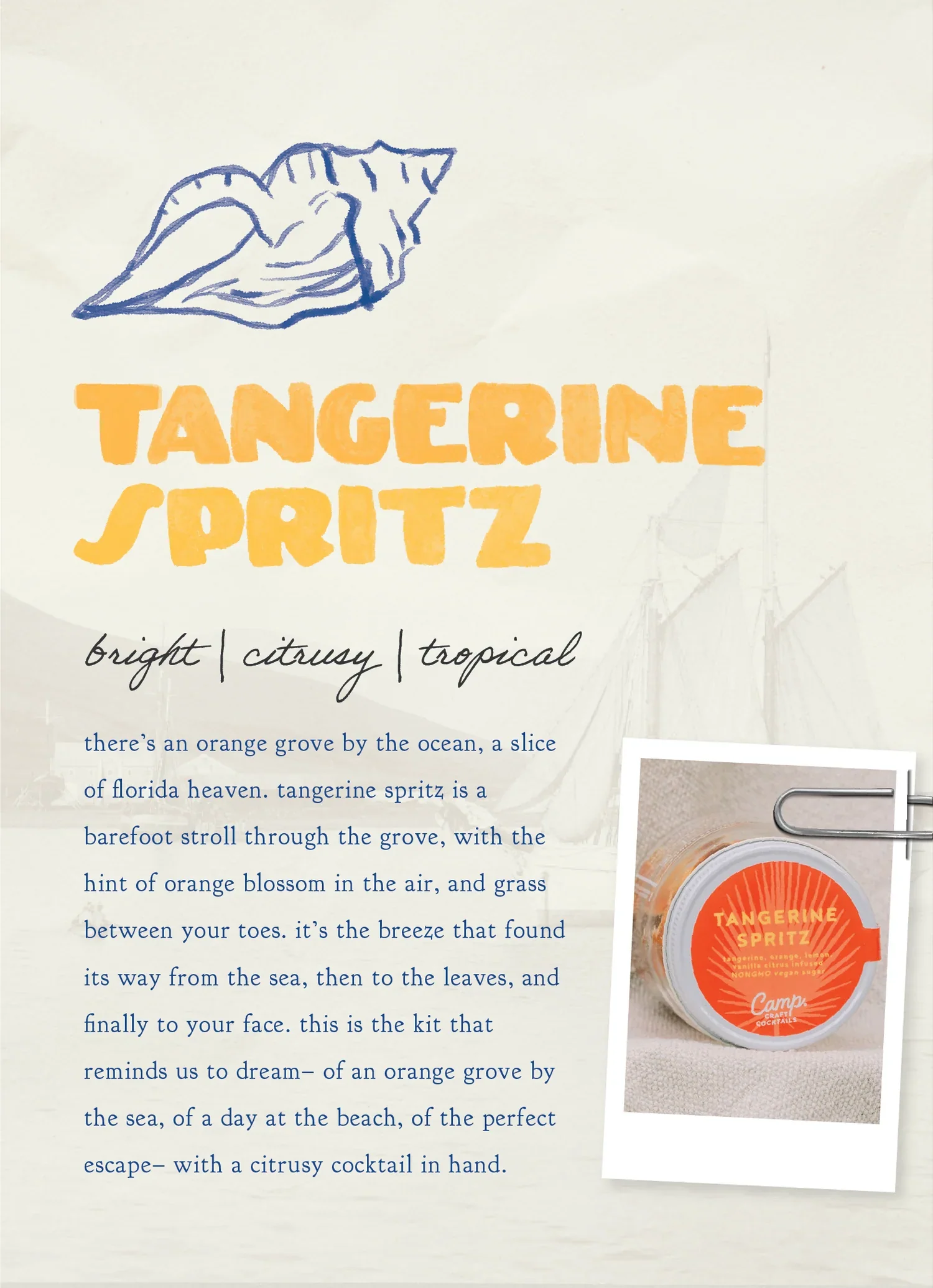 16oz Tangerine Spritz Cocktail Kit - Image 4
