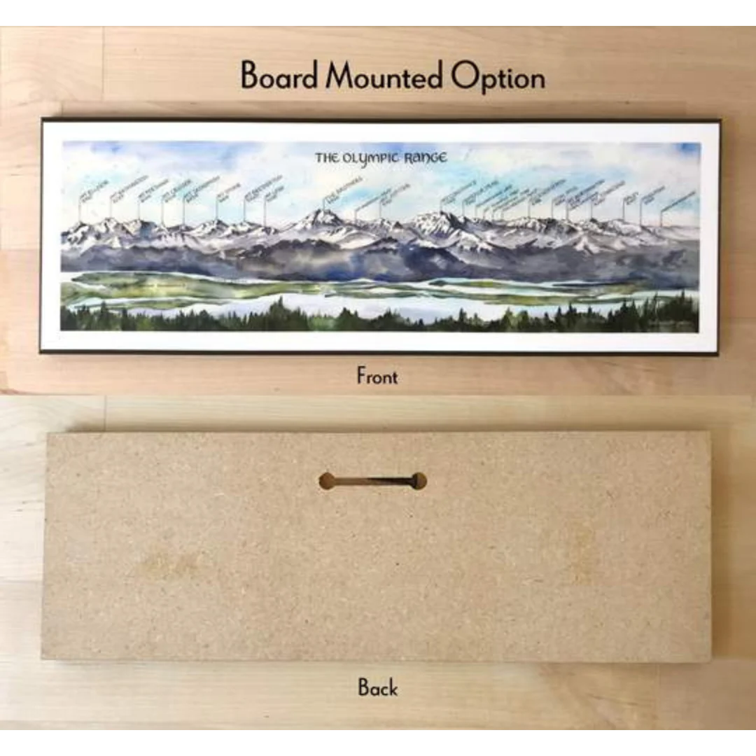 Panoramic Olympic Range Print - Image 5