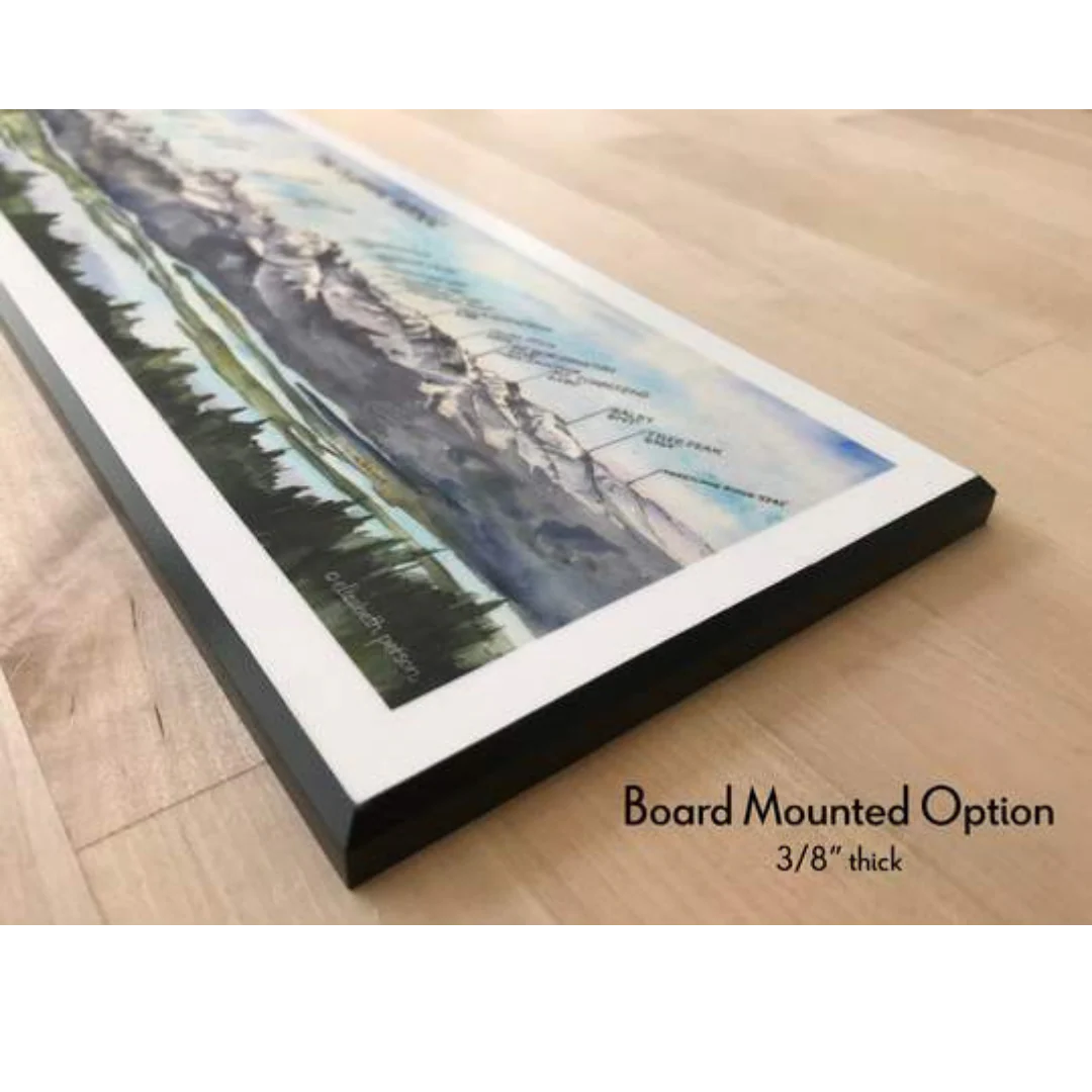 Panoramic Olympic Range Print - Image 6