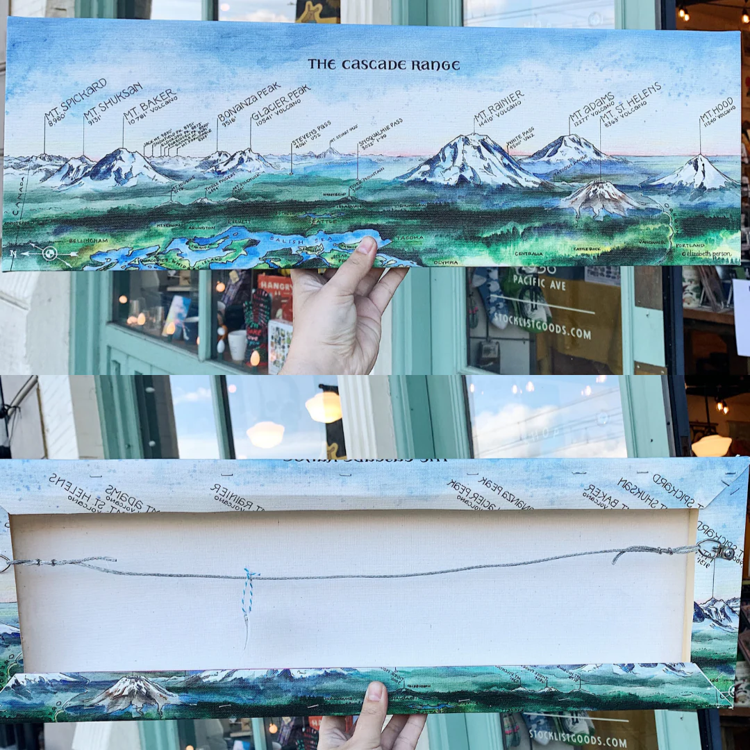 Panoramic Washington Cascade Print - Image 7