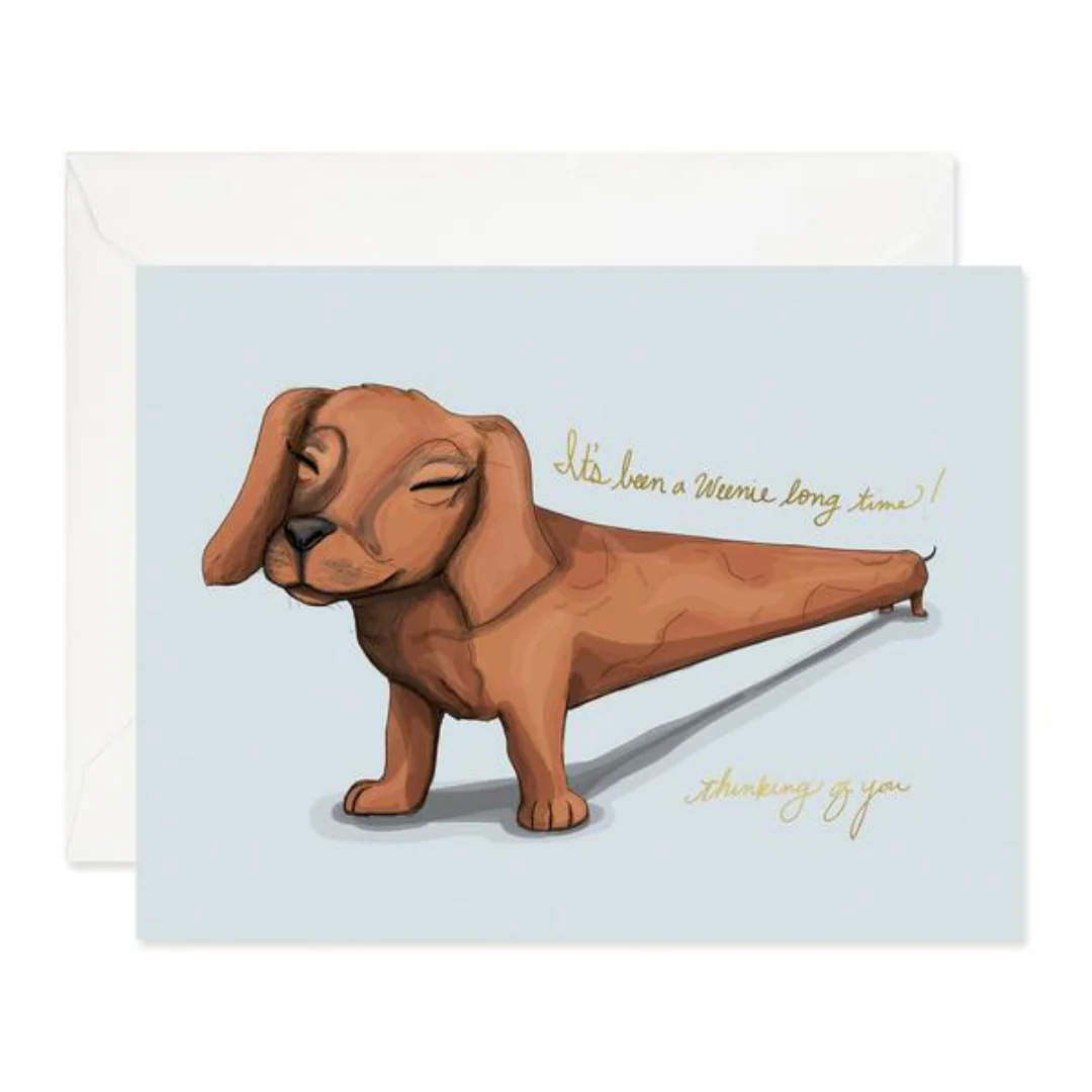 A Weenie Long Time Card