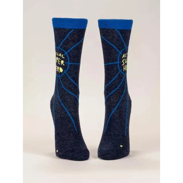 Actual Superhero Women's Crew Socks - Image 2