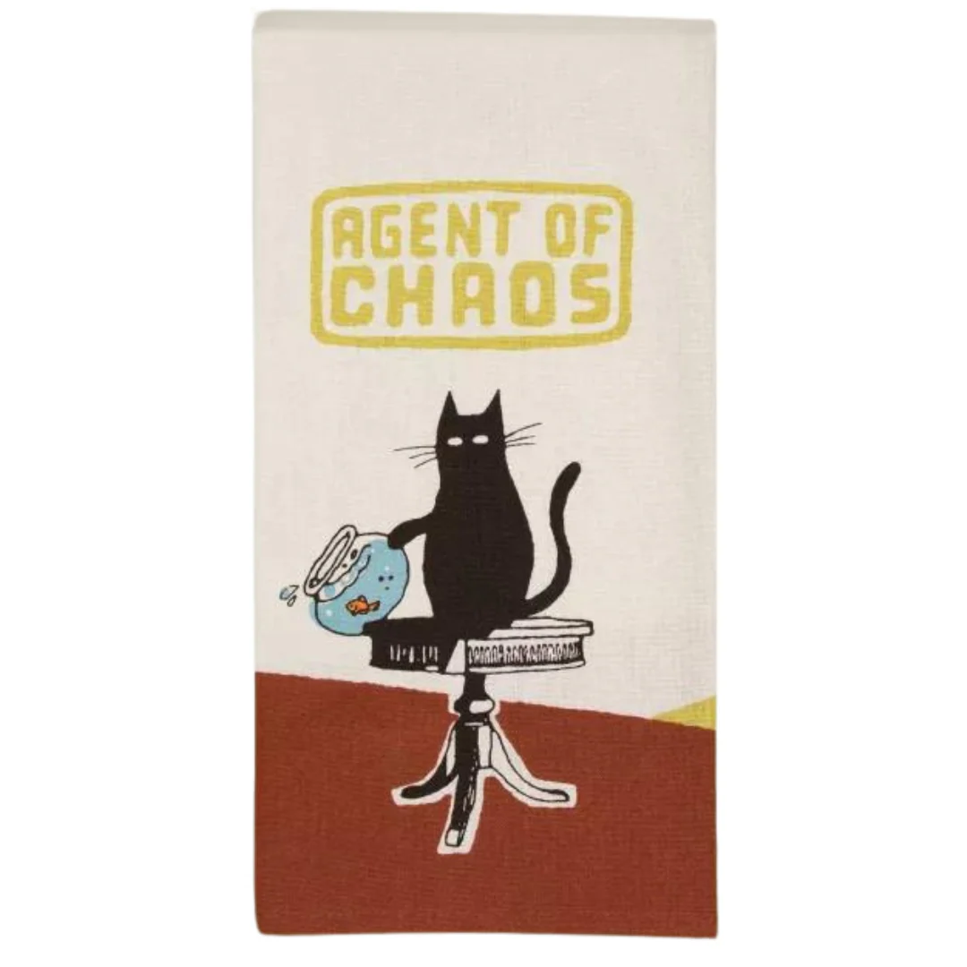 Agent Of Chaos Dish Towel
