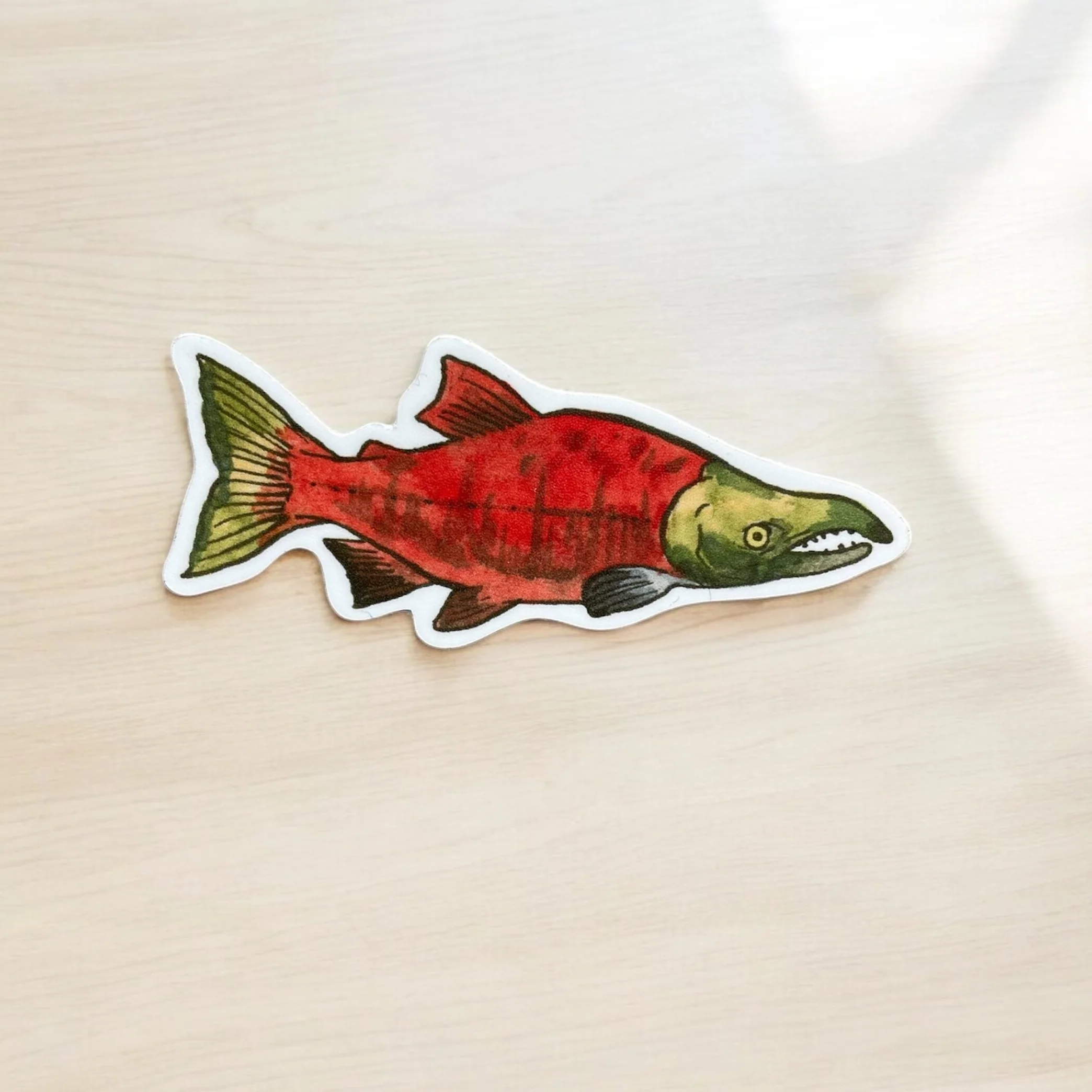 Anagram Press - Sockeye Salmon Sticker
