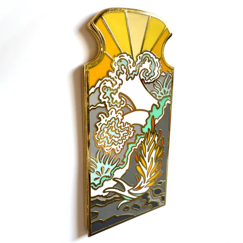 Anemone & Nudibranch Enamel Pin - Image 4