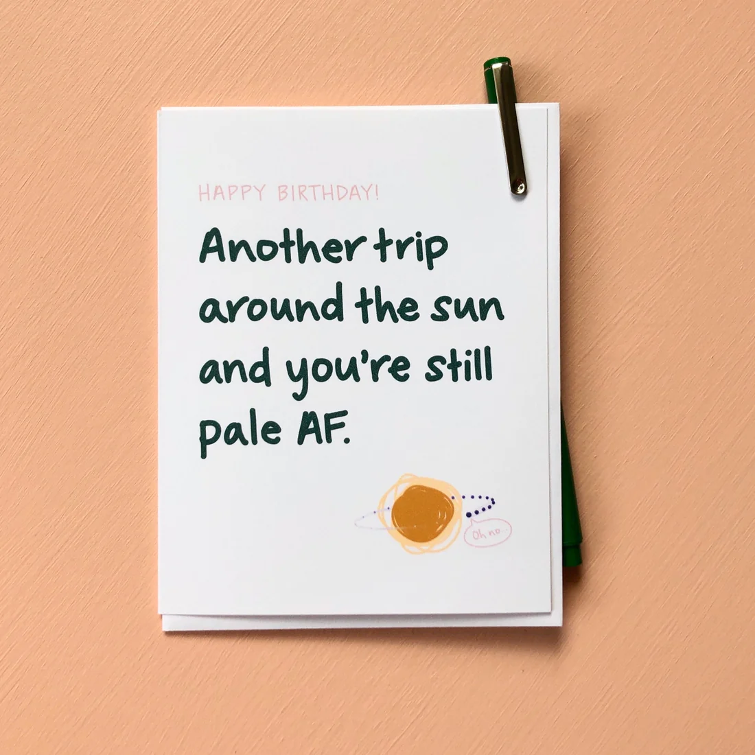 Another Trip Around The Sun Birthday Card - Image 2