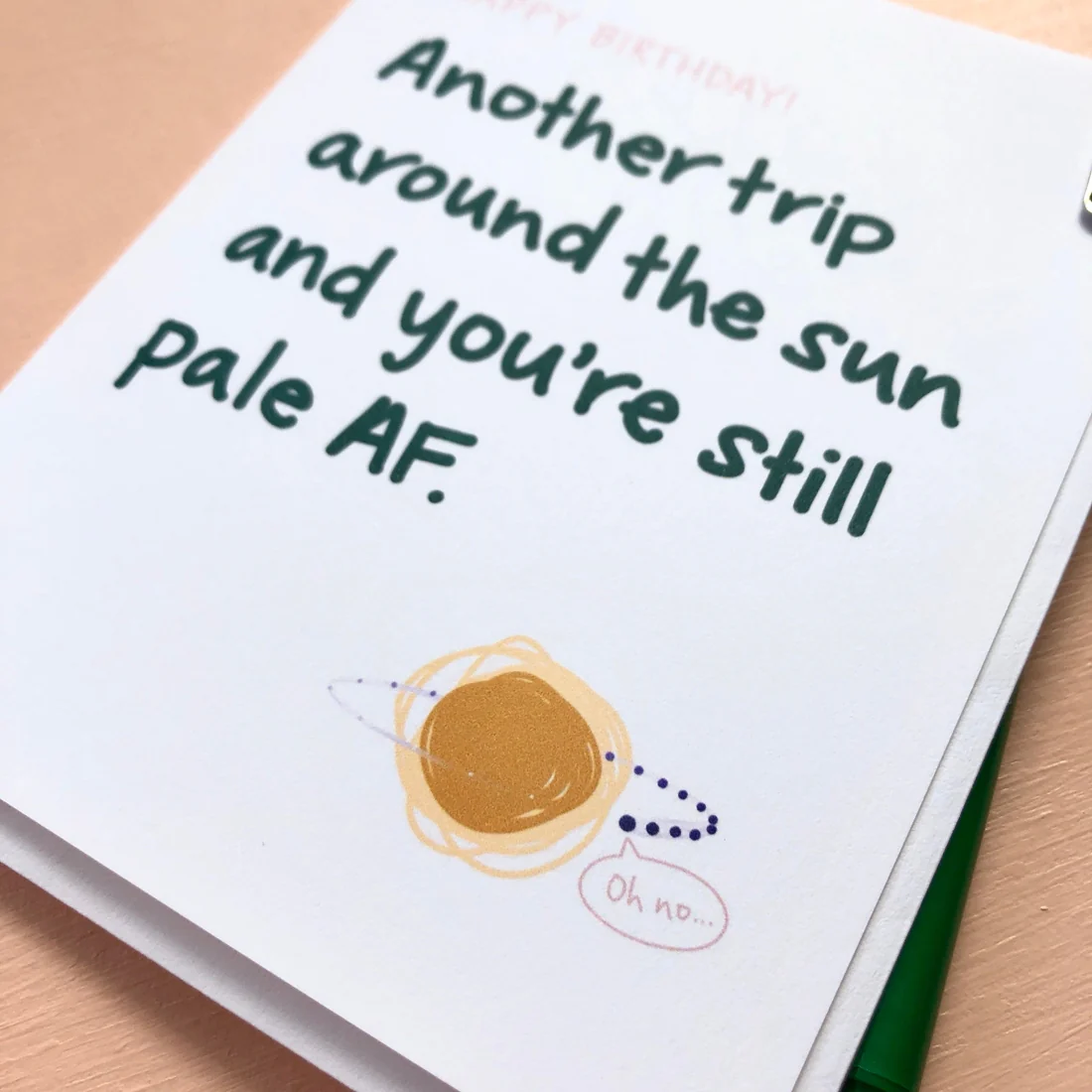 Another Trip Around The Sun Birthday Card - Image 3