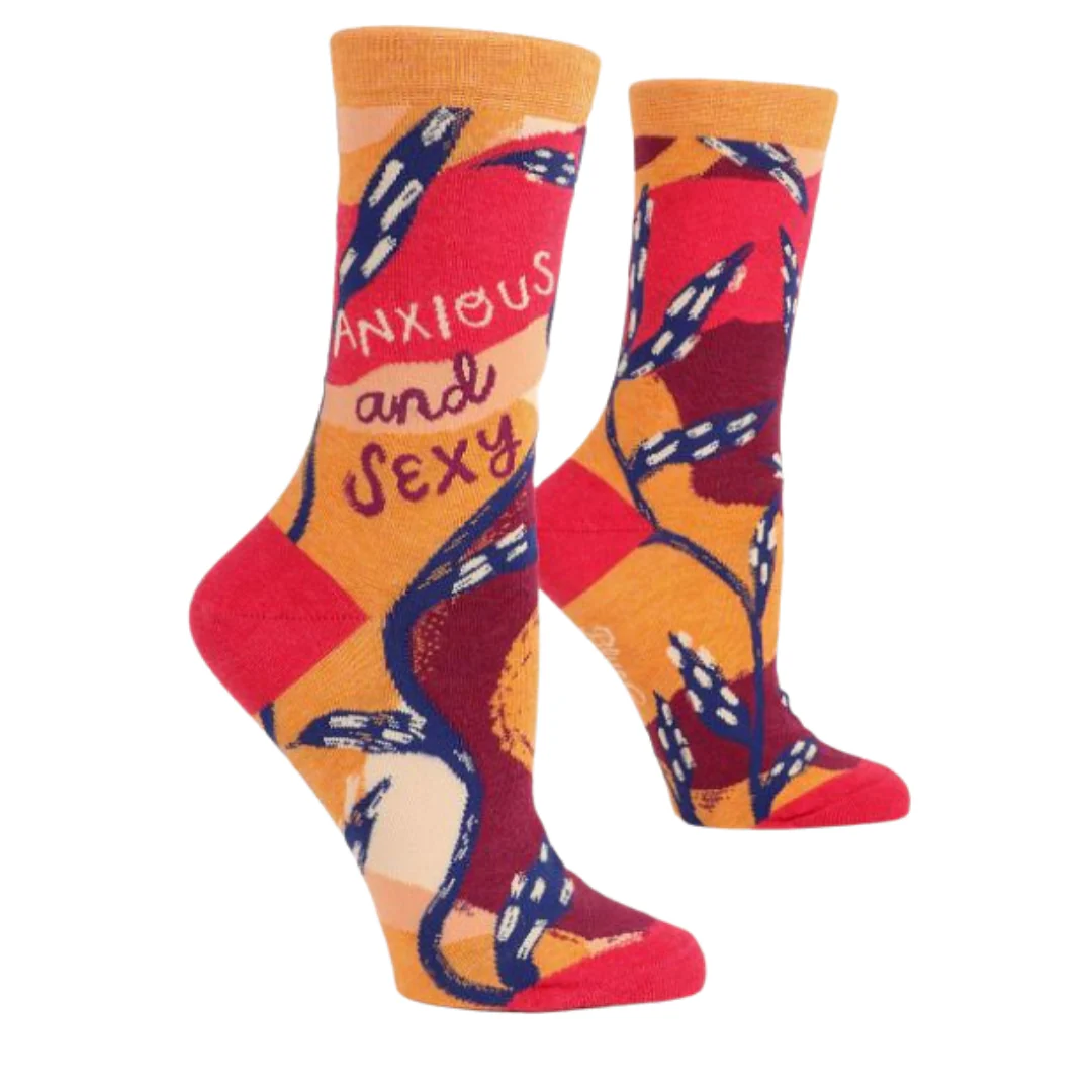 Anxious And Sexy Crew Socks