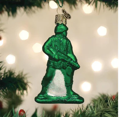 Army Man Toy Ornament - Image 4