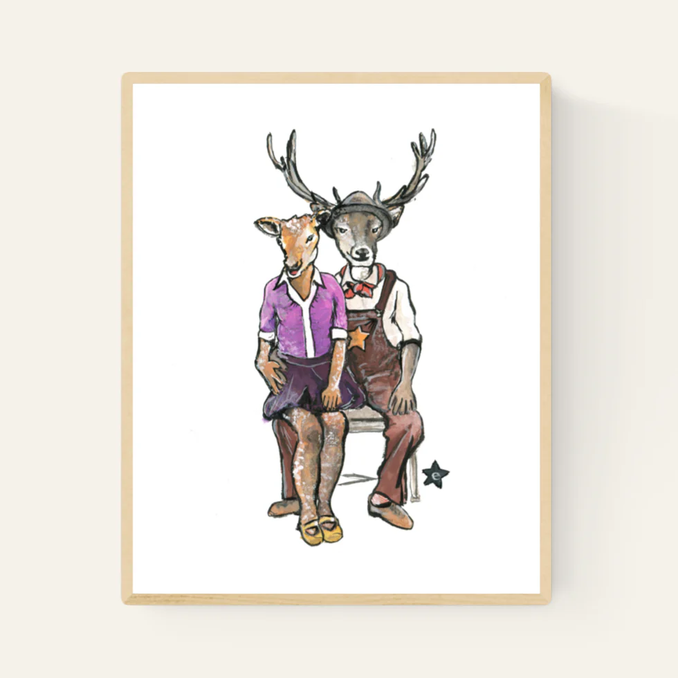 Art Print - Oh Deer!
