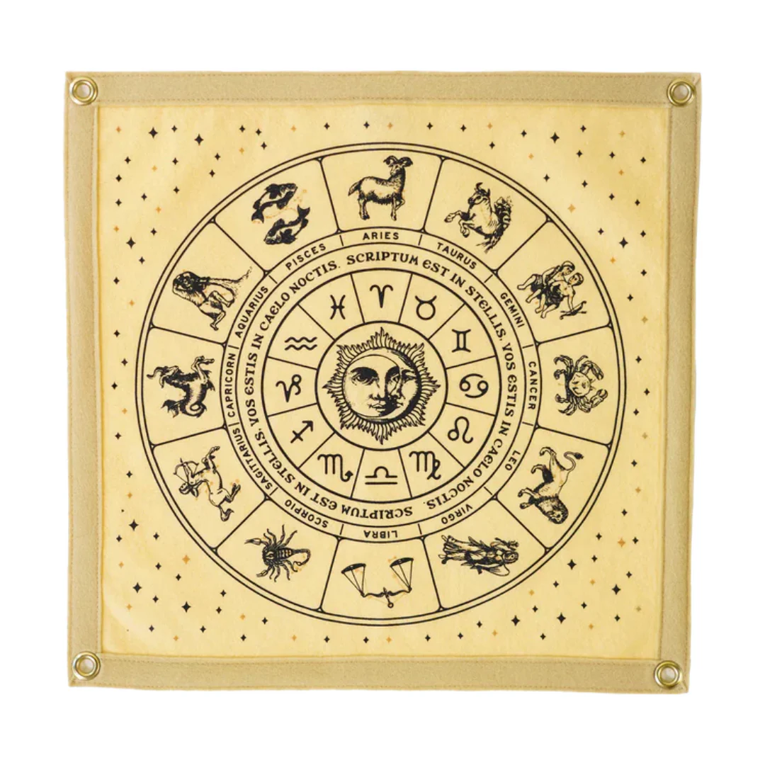 Astrology Wheel Camp Flag