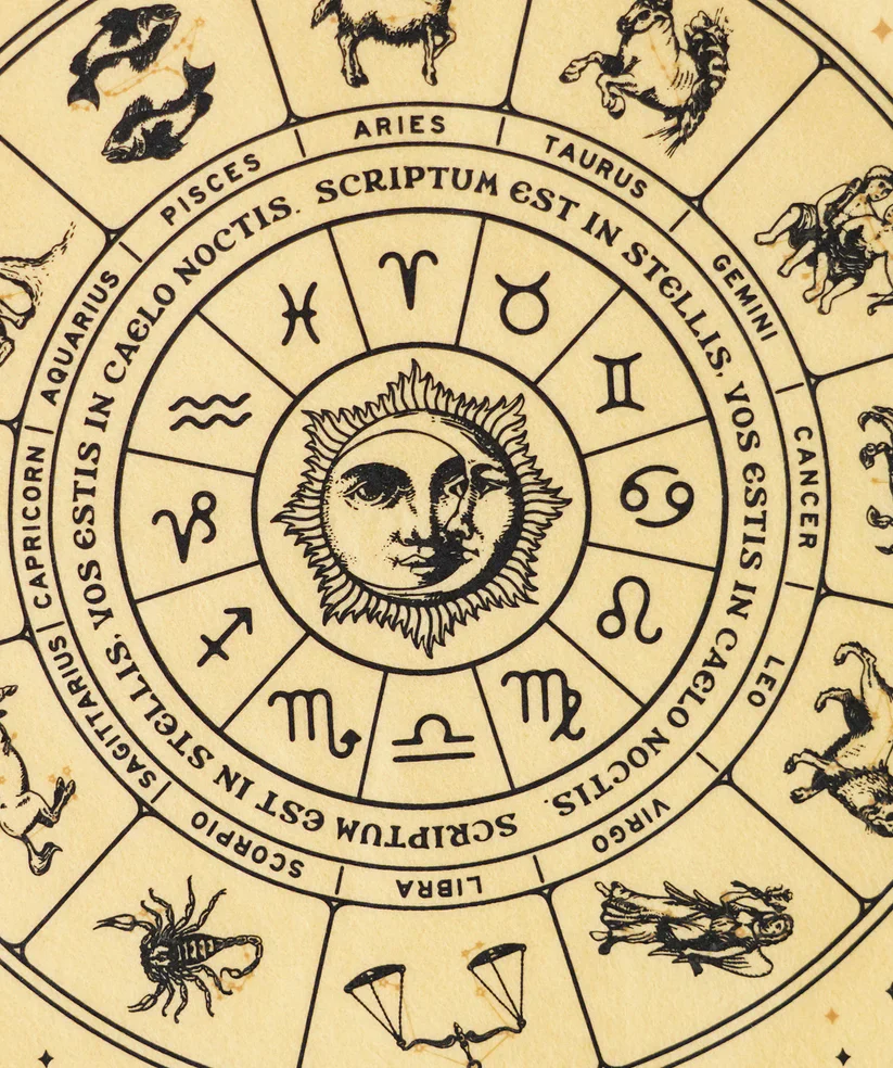 Astrology Wheel Camp Flag - Image 2