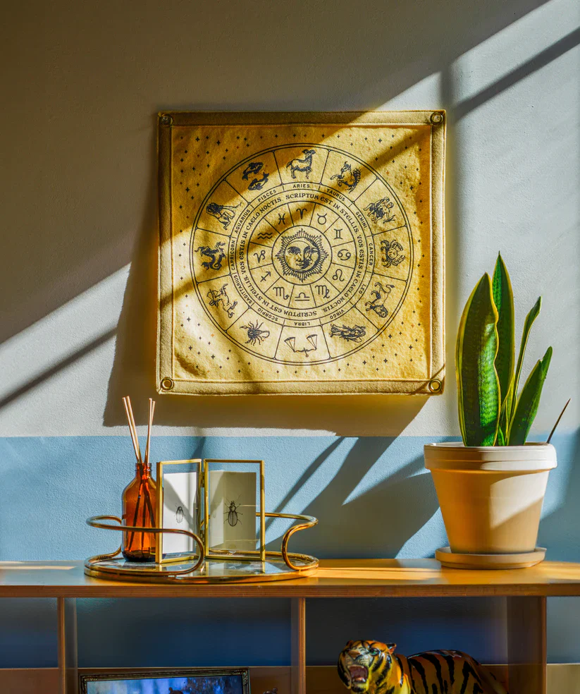 Astrology Wheel Camp Flag - Image 3