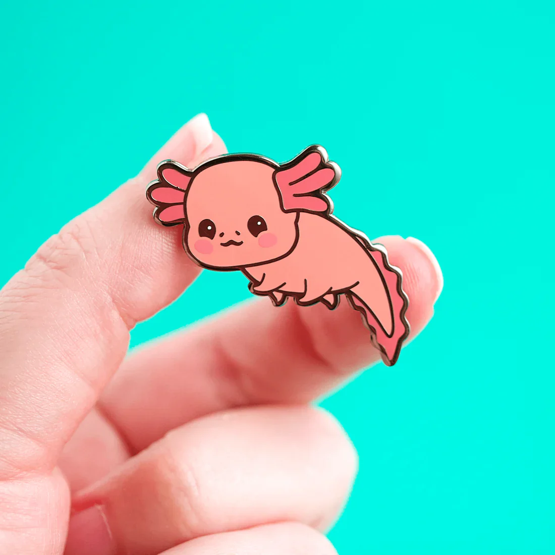 Axolotl Enamel Pin - Image 2