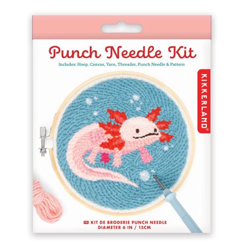 Axolotl Punch Needle Kit - Image 3
