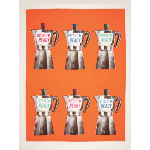 B*tch I'm Ready Dish Towel - Image 2