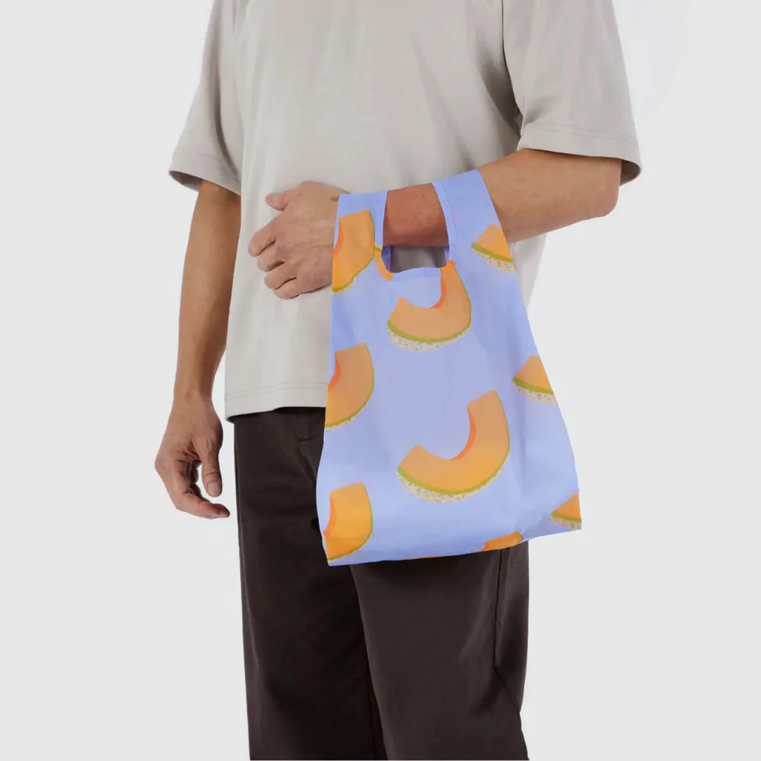 Baggu Baby Bag - Cantaloupe Blue - Image 3