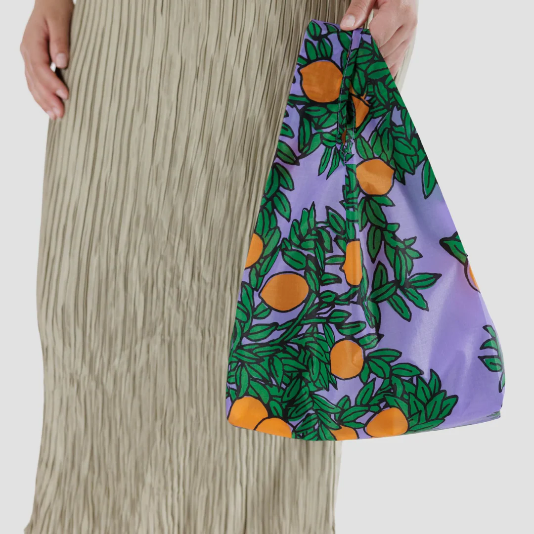 Baggu Baby Bag - Orange Tree Periwinkle - Image 2