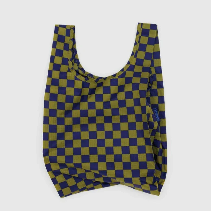 Baggu Baby Bag - Pear Navy Check