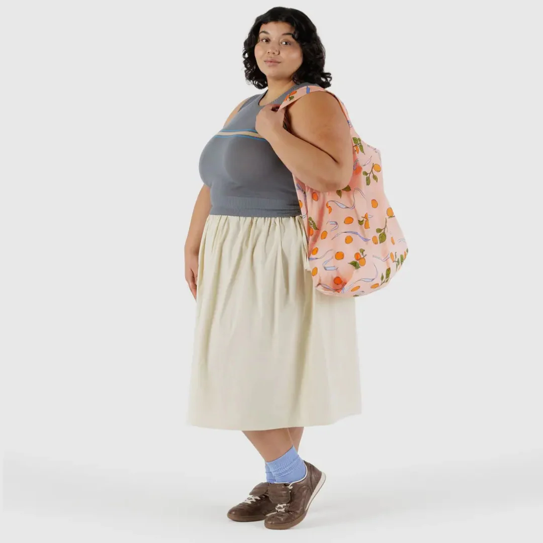 Baggu Big Bag - Apricots & Ribbons - Image 4