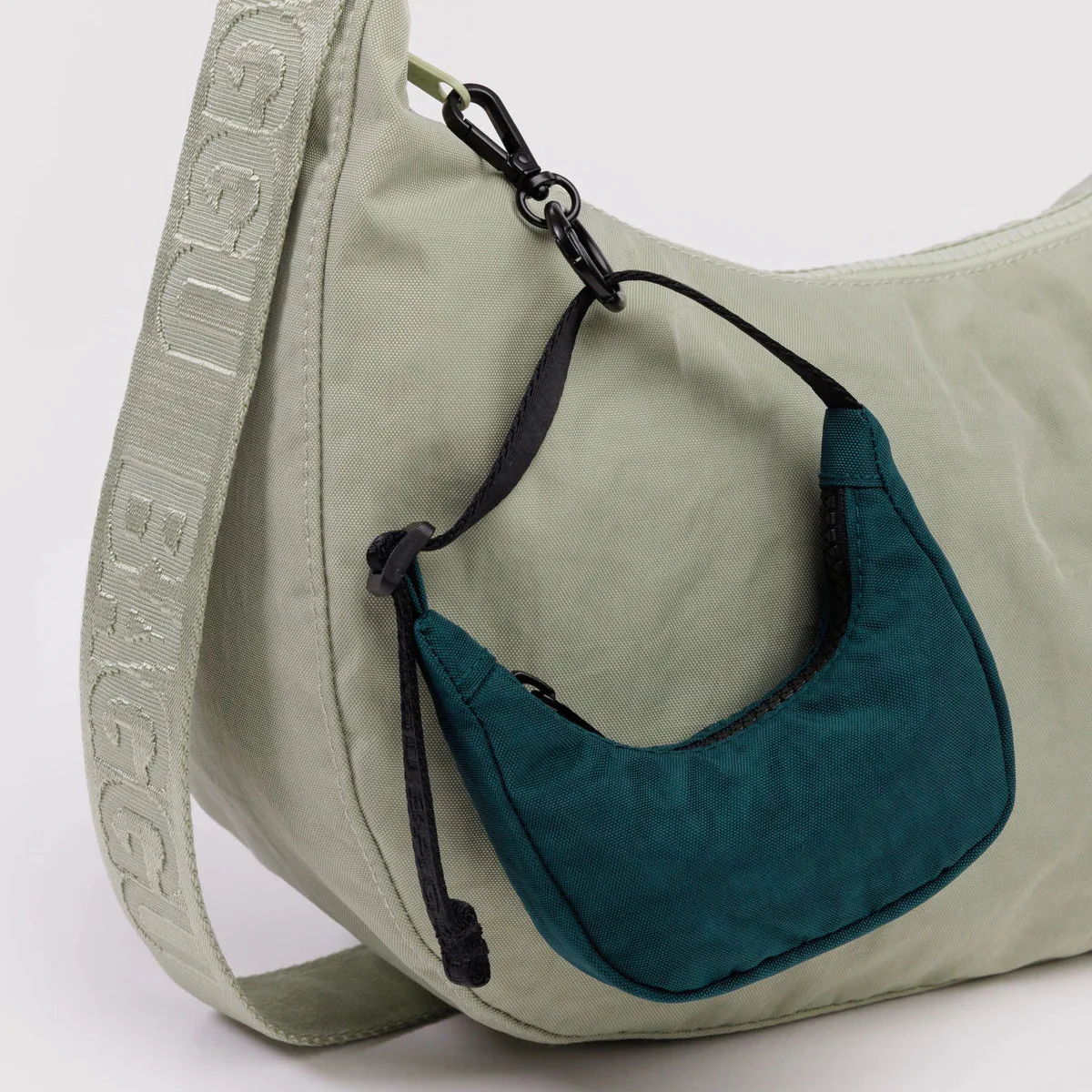 Baggu Crescent Bag Charm - Deep Sea - Image 2