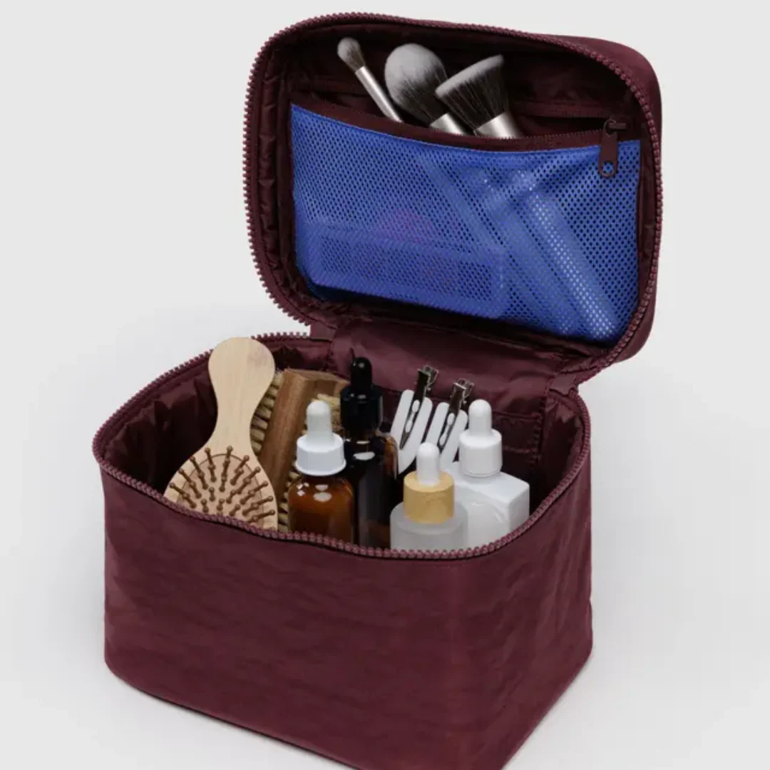 Baggu Large Cosmetic Case - Mahogany - Image 2