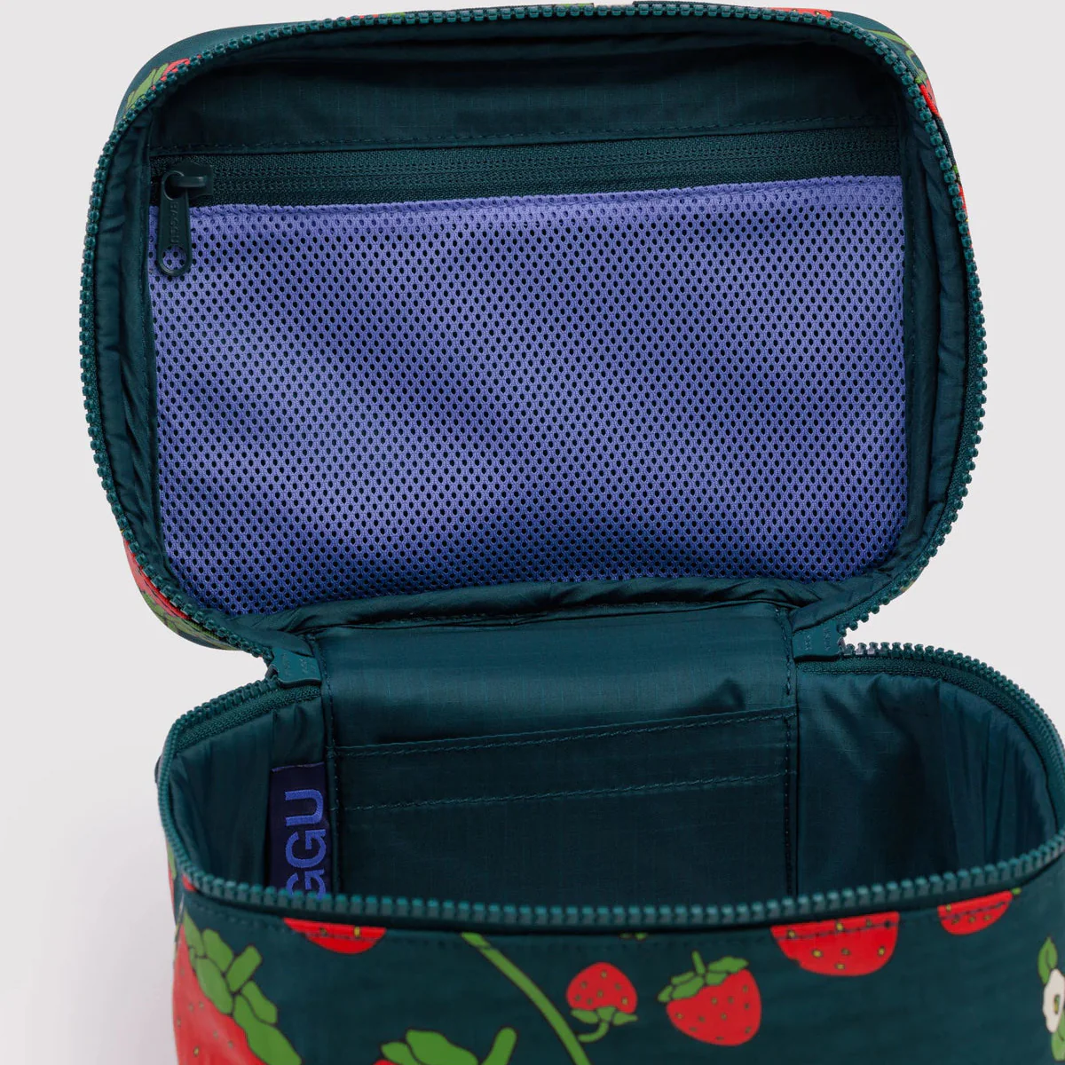 Baggu Large Cosmetic Case - Strawberry Blossom - Image 3