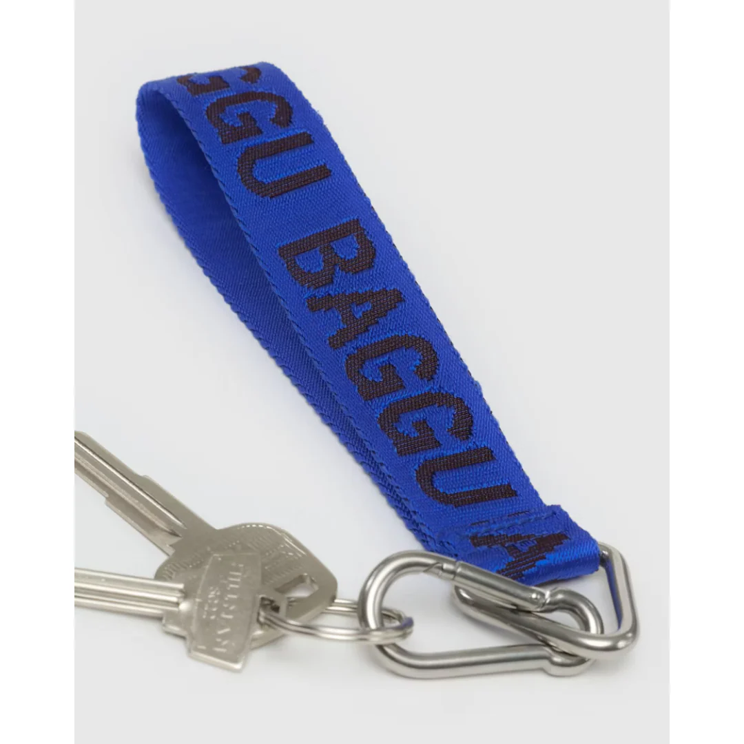 Baggu Logo Keychain - Cobalt - Image 2