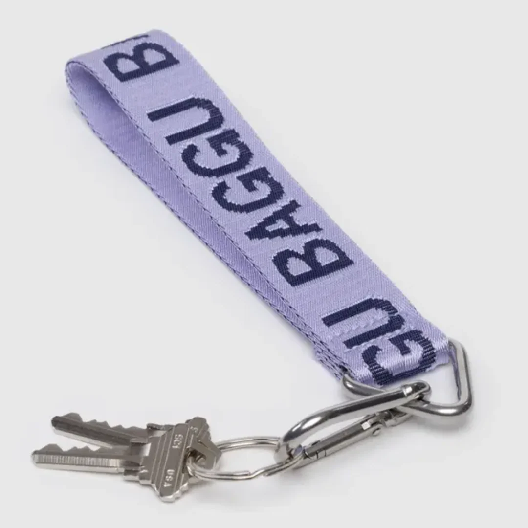 Baggu Logo Keychain - Dusty Lilac - Image 2