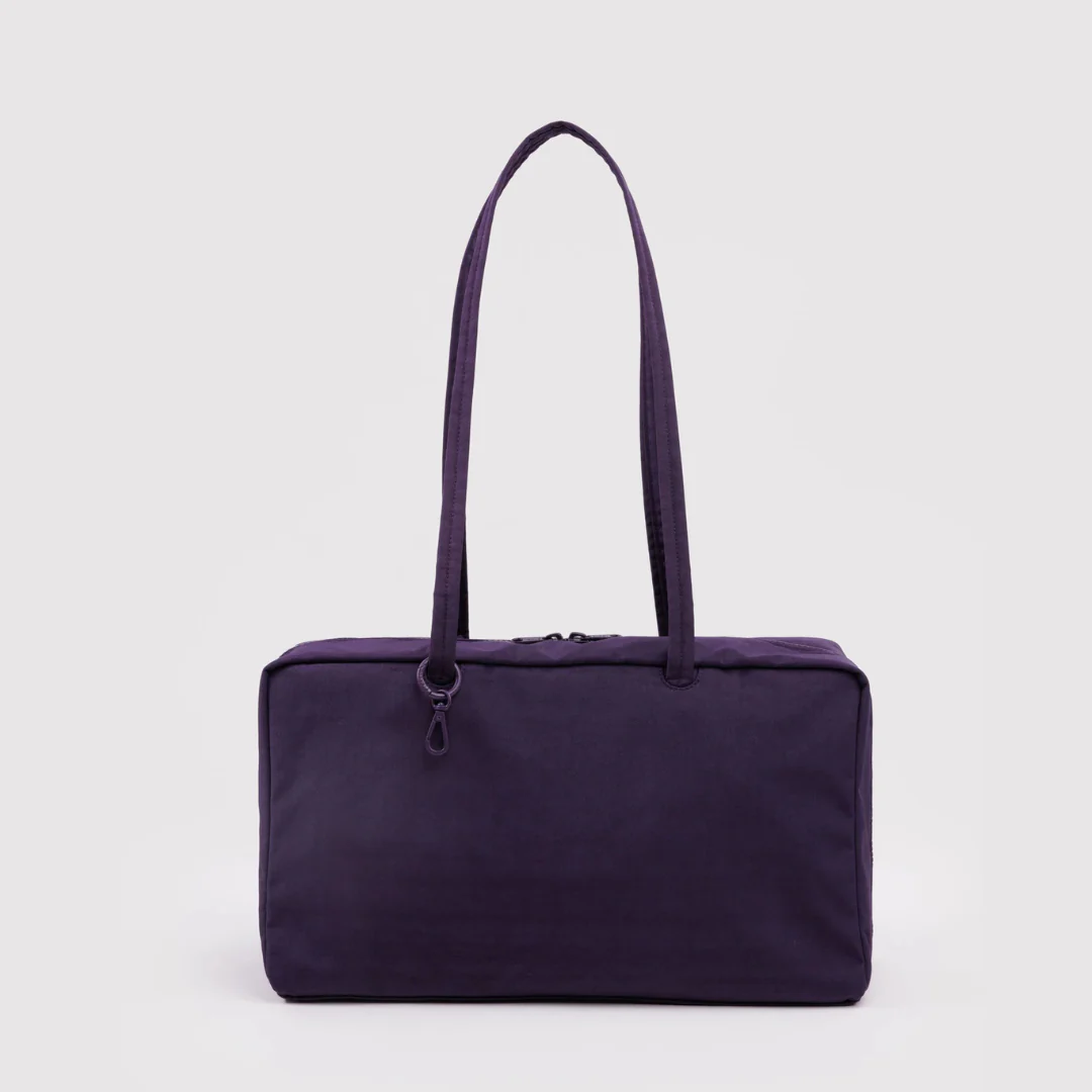 Baggu Medium Nylon Bowler Bag - Fig