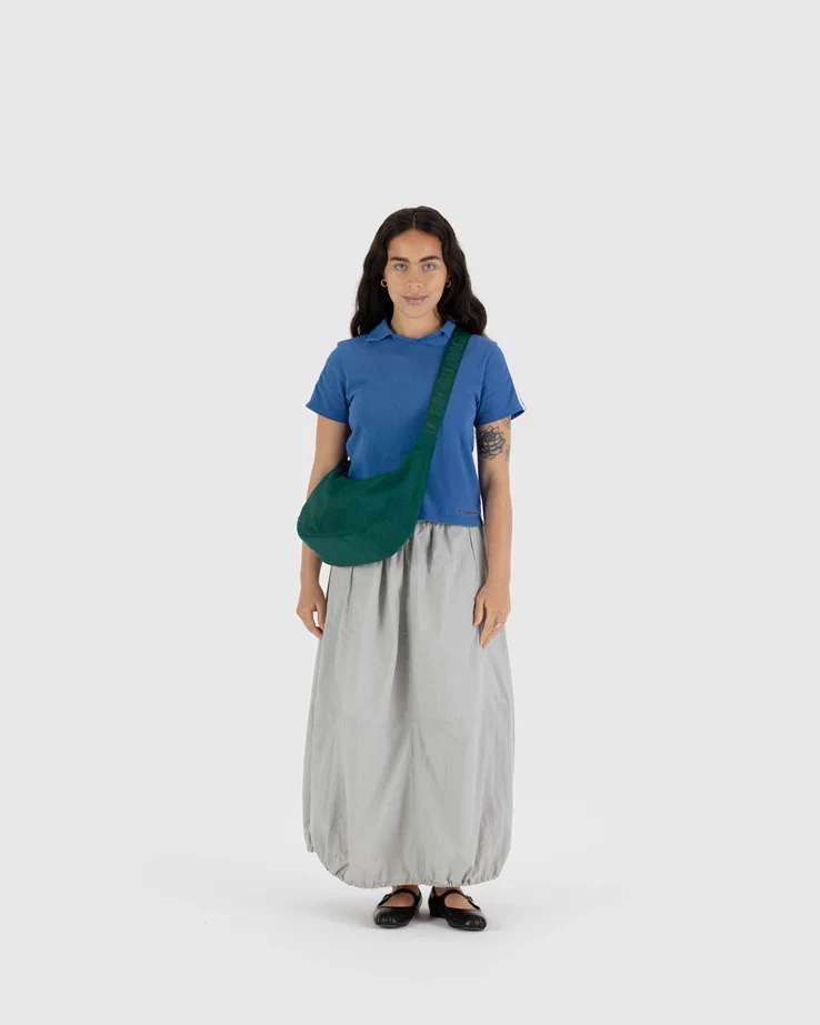 Baggu Medium Nylon Crescent Bag - Cypress - Image 2