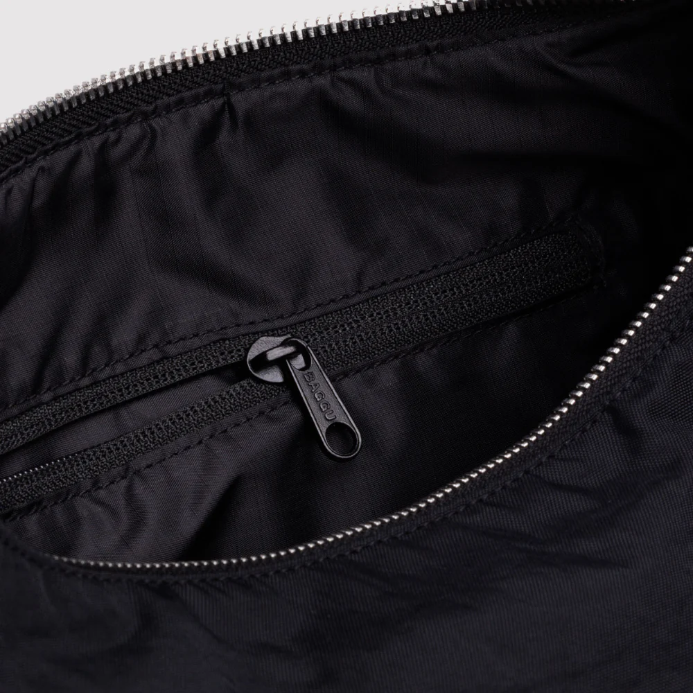 Baggu Nylon Meringue Bag - Black - Image 2