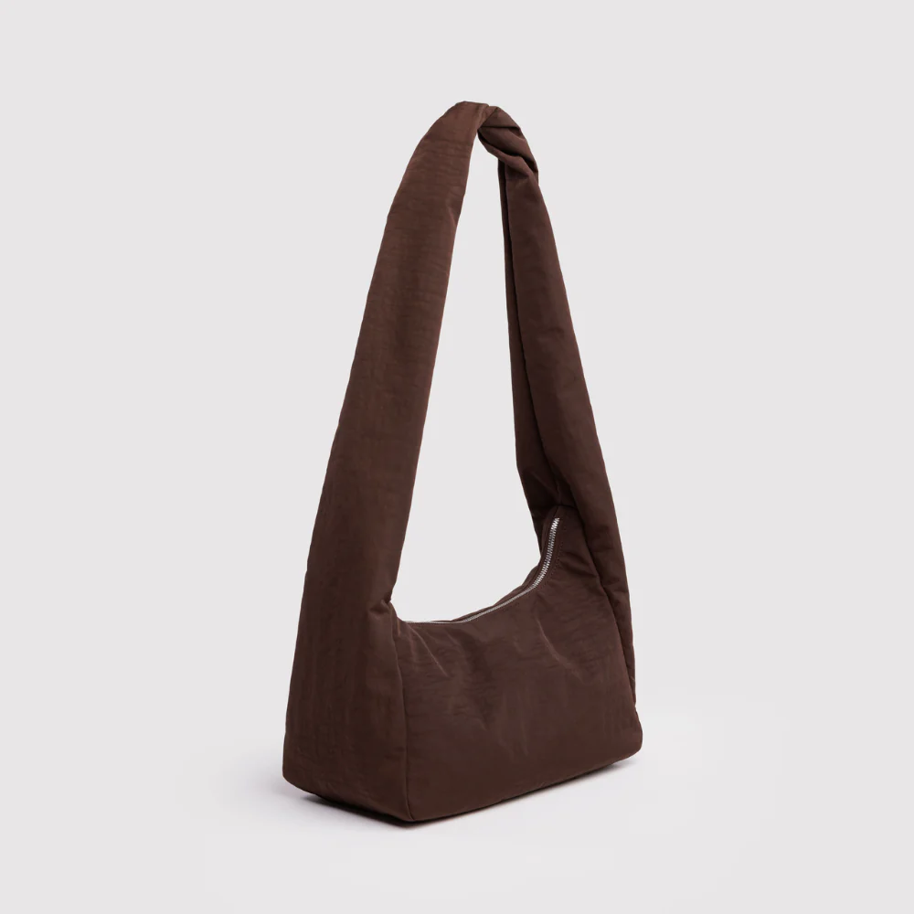 Baggu Nylon Meringue Bag - Coffee - Image 3