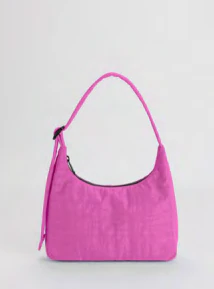 Baggu Mini Nylon Shoulder Bag - Extra Pink