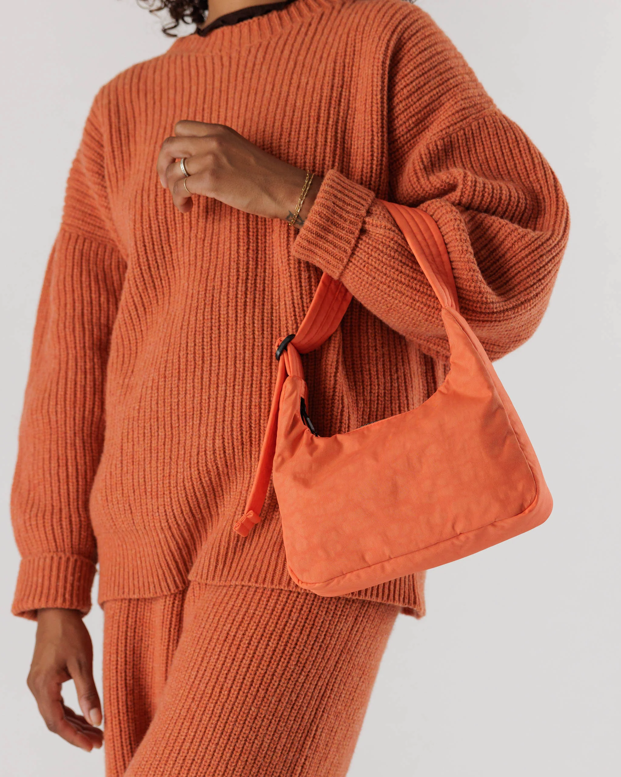 Baggu Mini Nylon Shoulder Bag - Nasturtium - Image 2