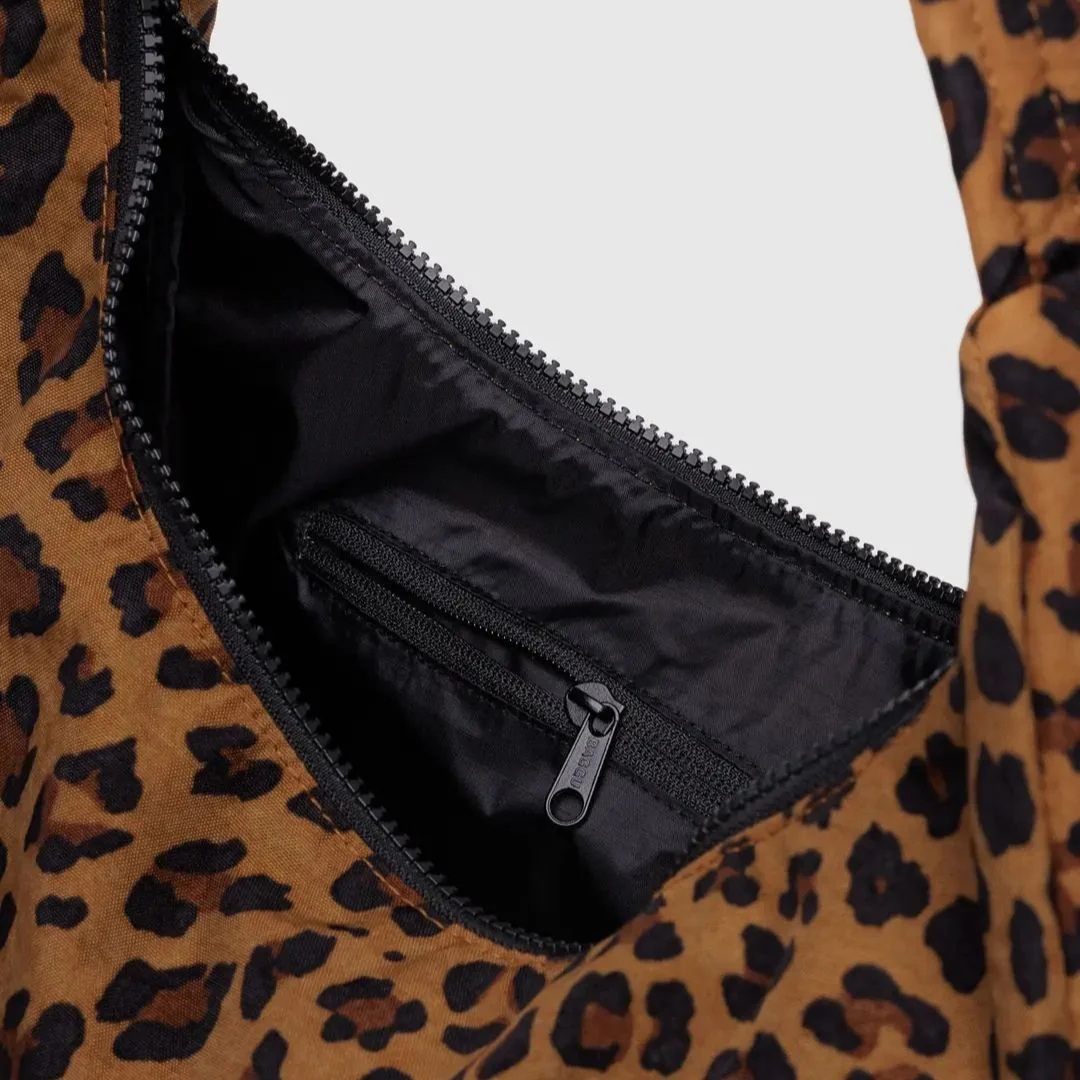 Baggu Nylon Shoulder Bag - Leopard - Image 3