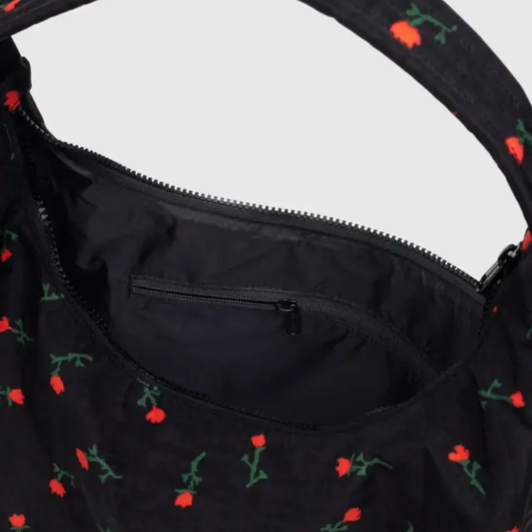 Baggu Nylon Shoulder Bag - Painted Wildflower - Image 3