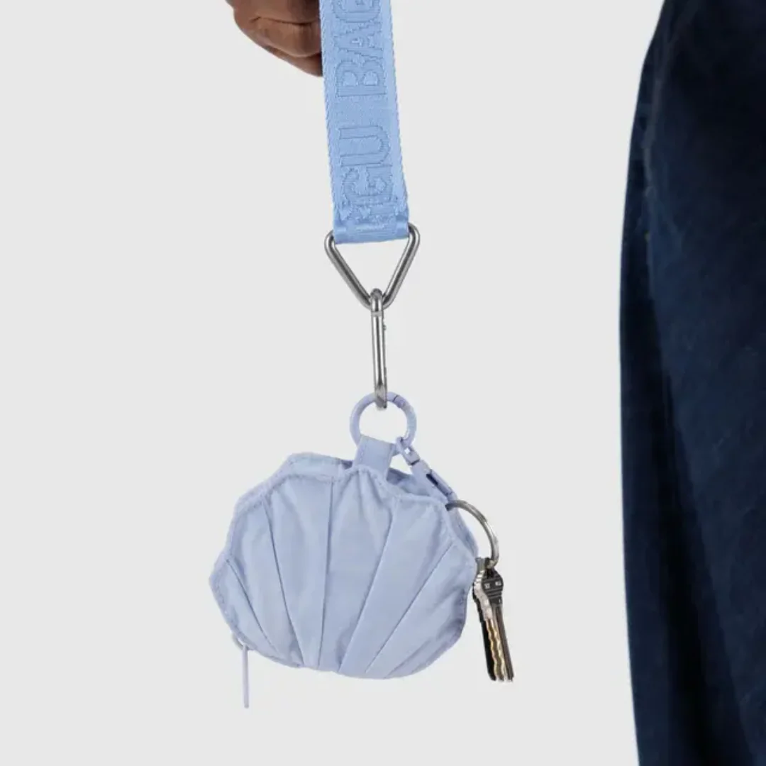 Baggu Shell Charm - Lavender Gray - Image 3