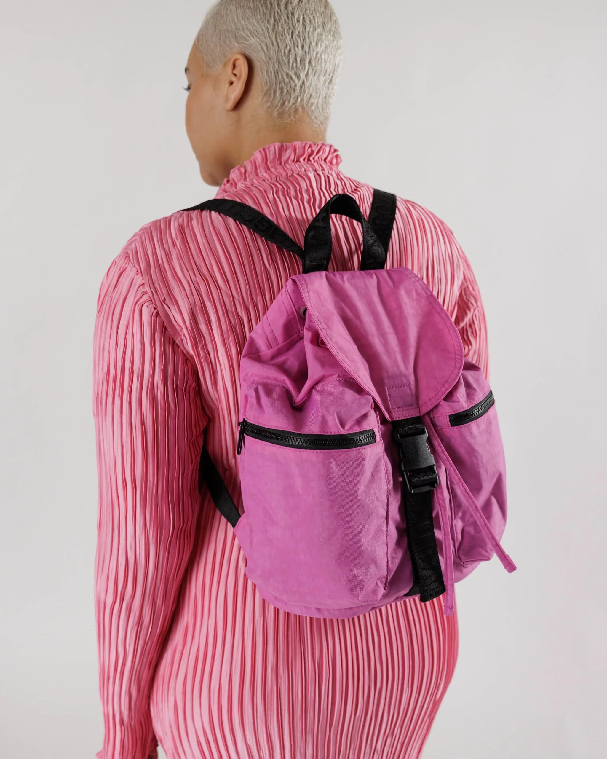 Baggu Sport Backpack - Extra Pink - Image 3