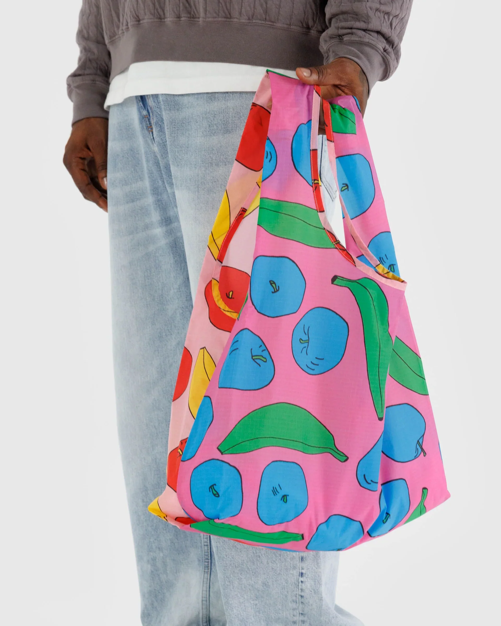 Baggu Standard Bag - Apples & Bananas Mix - Image 4
