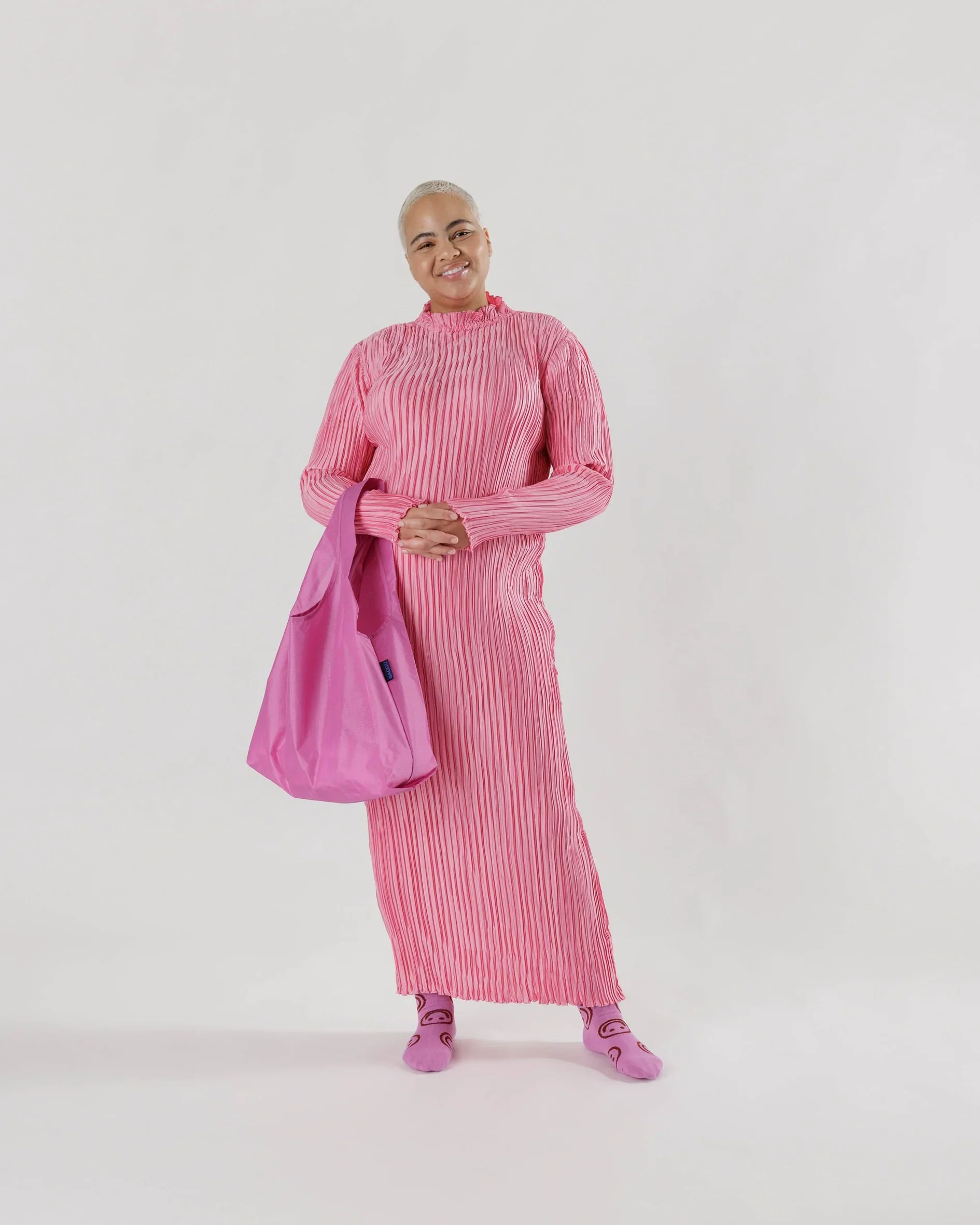 Baggu Standard Bag -  Extra Pink - Image 2