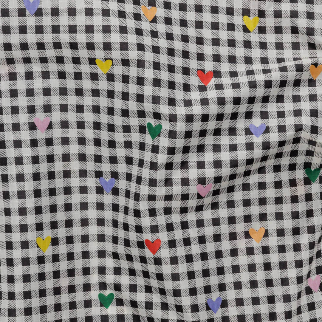 Baggu Standard Bag - Gingham Hearts - Image 3