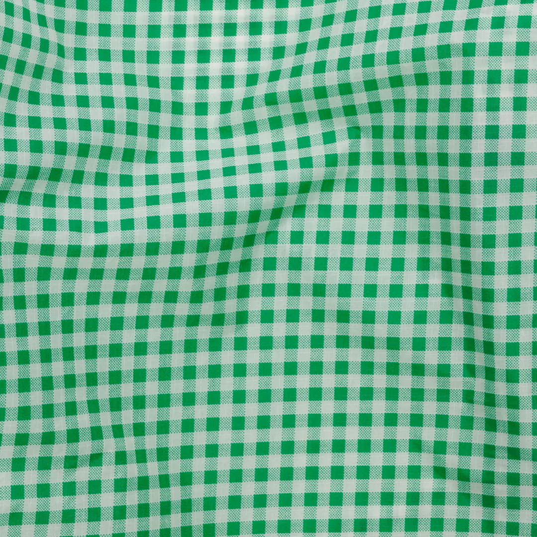 Baggu Standard Bag - Green Gingham - Image 2