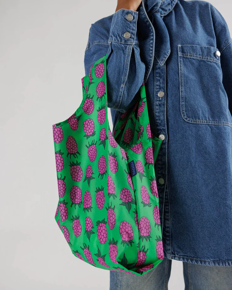 Baggu Standard Bag - Green Raspberry - Image 3