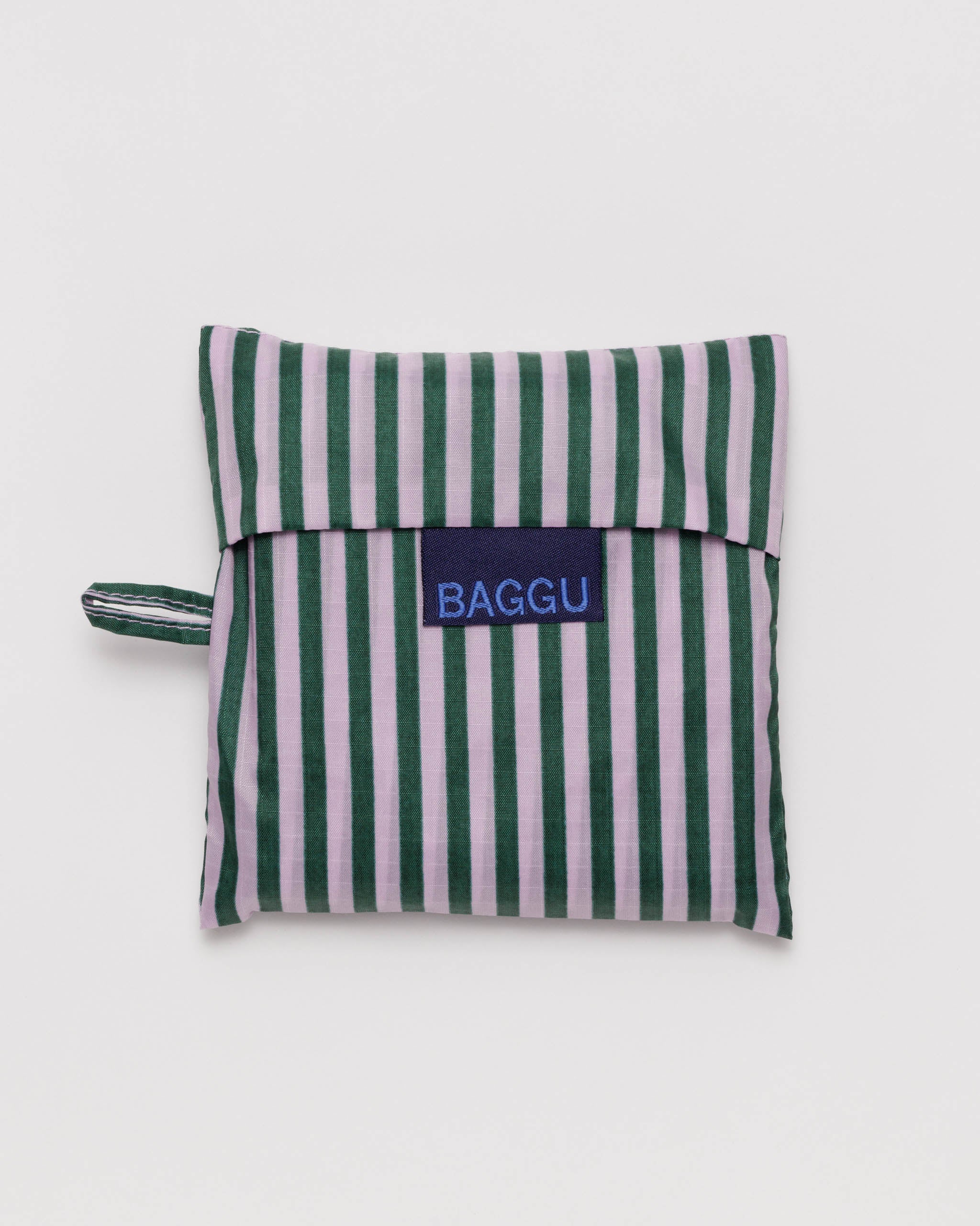 Baggu Standard Bag - Lilac Candy Stripe - Image 4