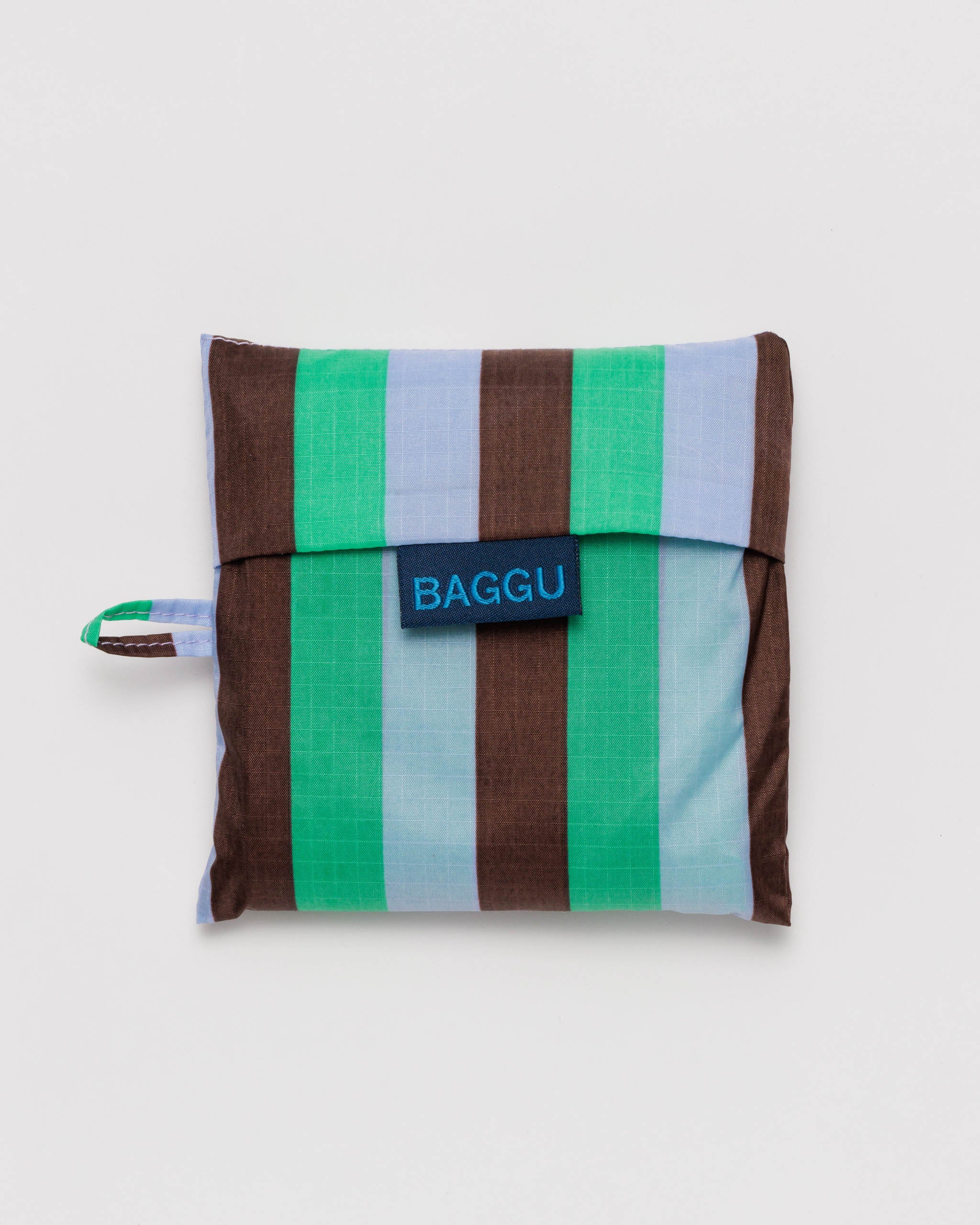 Baggu Standard Bag - Mint 90s Stripe - Image 3