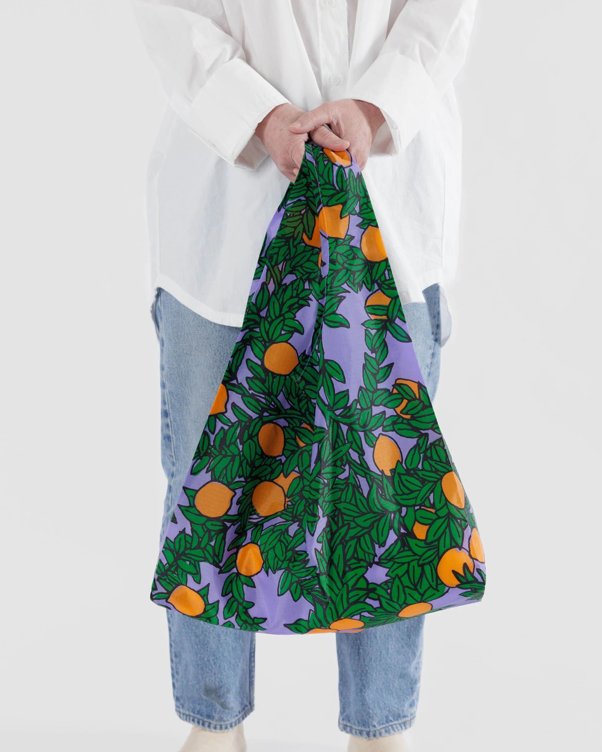 Baggu Standard Bag - Orange Tree Periwinkle - Image 3