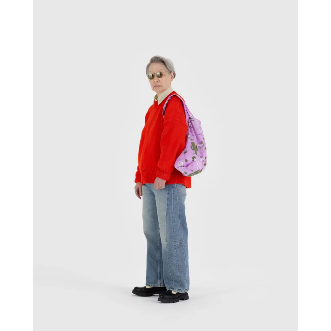 Baggu Standard Bag - Pink Spike - Image 2