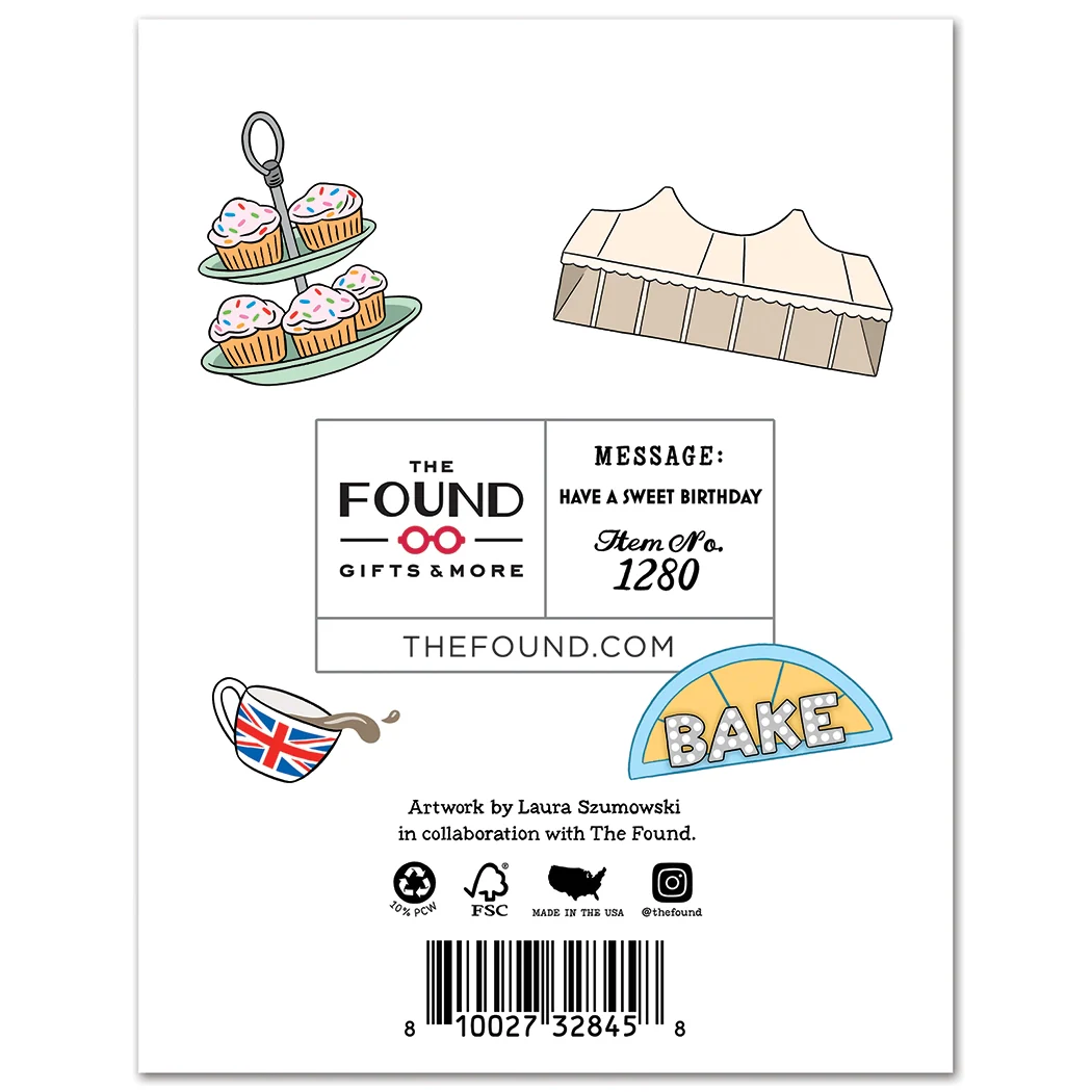 Bake Off Sweet Birthday Card - Image 3